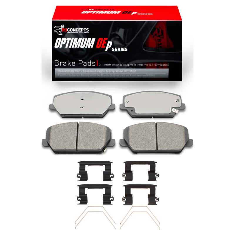 Hyundai Veloster N Brake Pads - Front - R1 Concepts - Optimum OE - `19-`22 Hyundai Veloster N Brake Pads - Front - R1 Concepts - Optimum OE - `19-`22